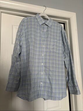 Jos. A. Bank Casual Plaid Shirts - Traveler Button down shirts Size XL